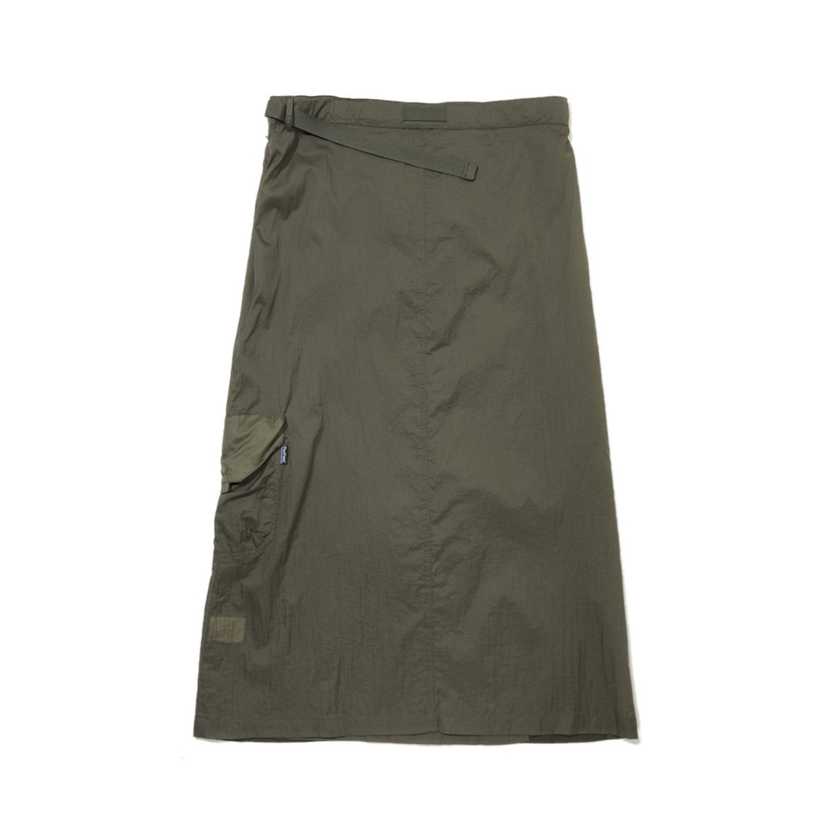 펜필드(PENFIELD) 패커블 나일론 카고 랩스커트 올리브_FR2WS71U