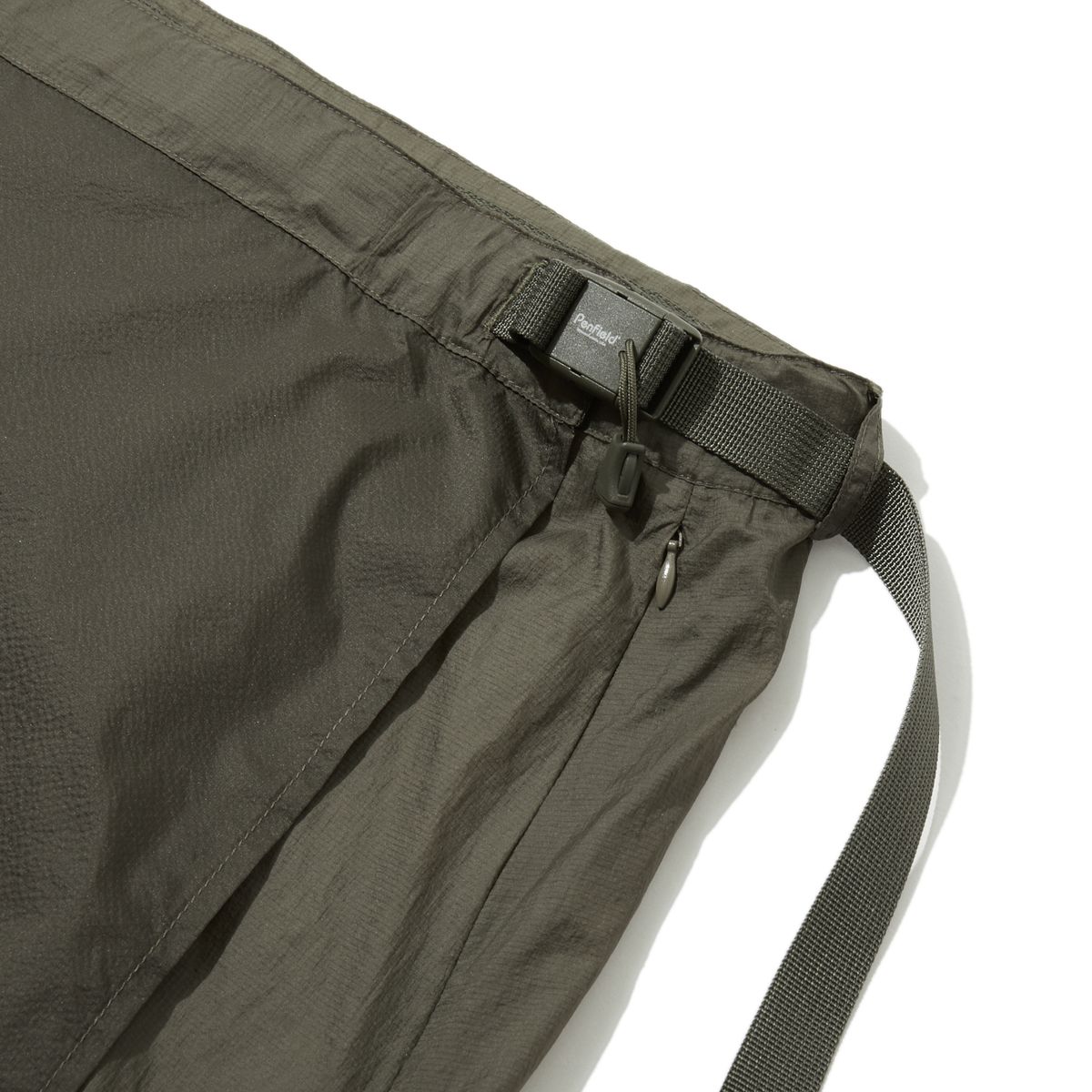 펜필드(PENFIELD) 패커블 나일론 카고 랩스커트 올리브_FR2WS71U