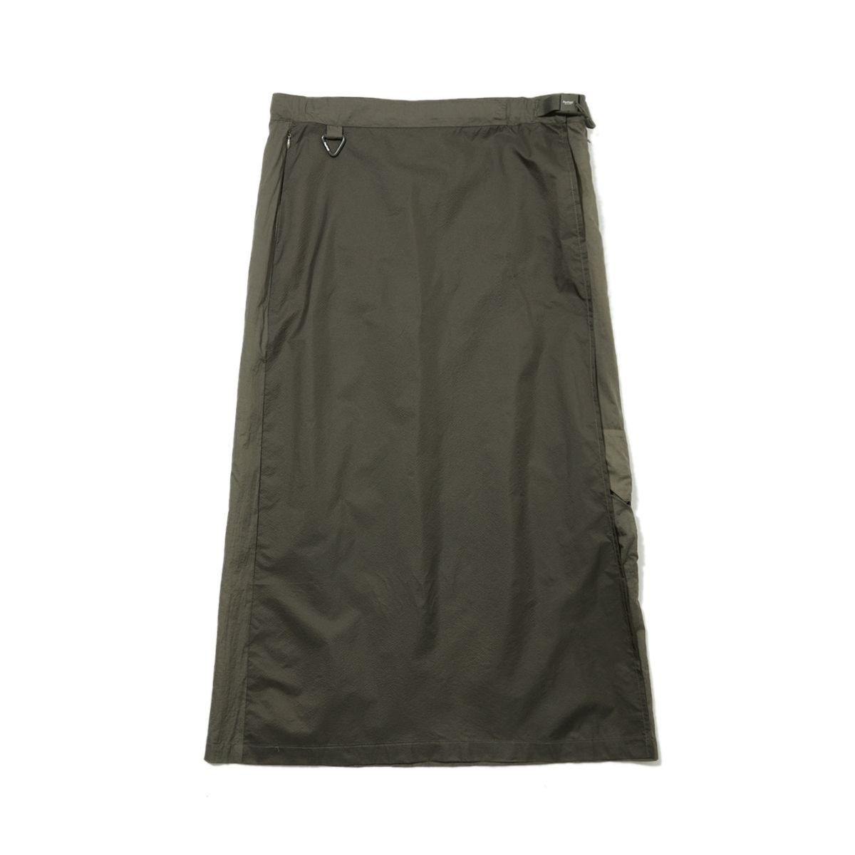 펜필드(PENFIELD) 패커블 나일론 카고 랩스커트 올리브_FR2WS71U