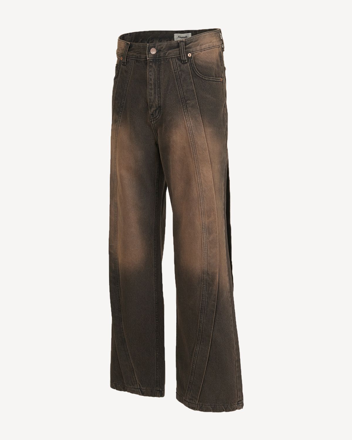 덤(THUMB) CURVED WING STRAIGHT PANTS 05