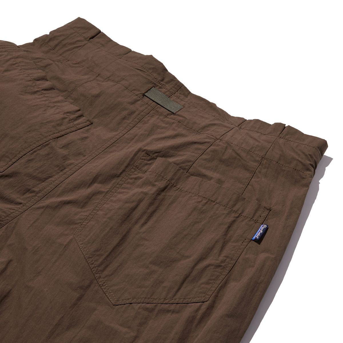 펜필드(PENFIELD) CN 하이웨이스트 투턱 벌룬팬츠 브라운_FR2WP51U