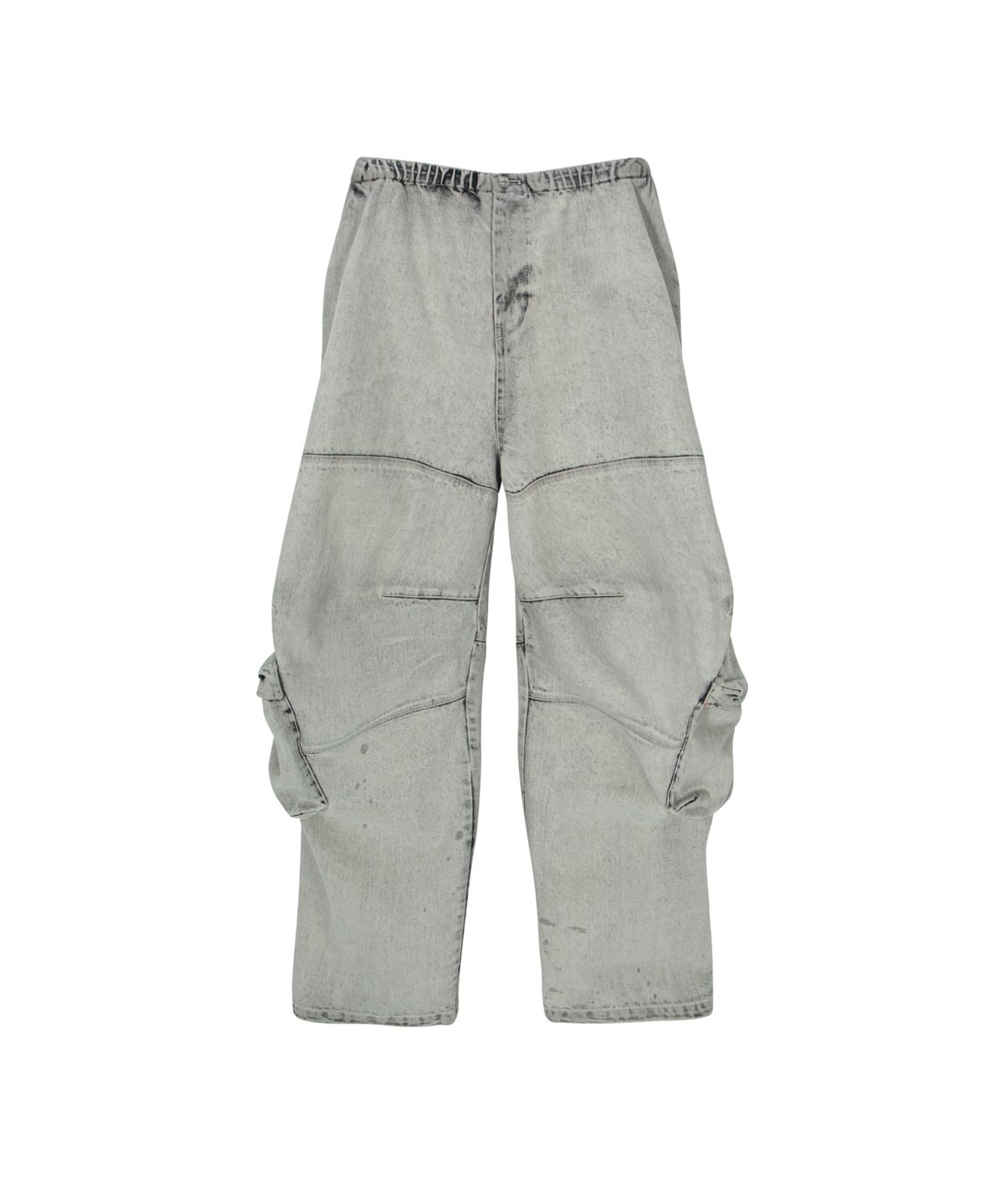 에즈이프 캘리(ASIF CALIE) DENIM WASHING CARGO PANTS WHITE