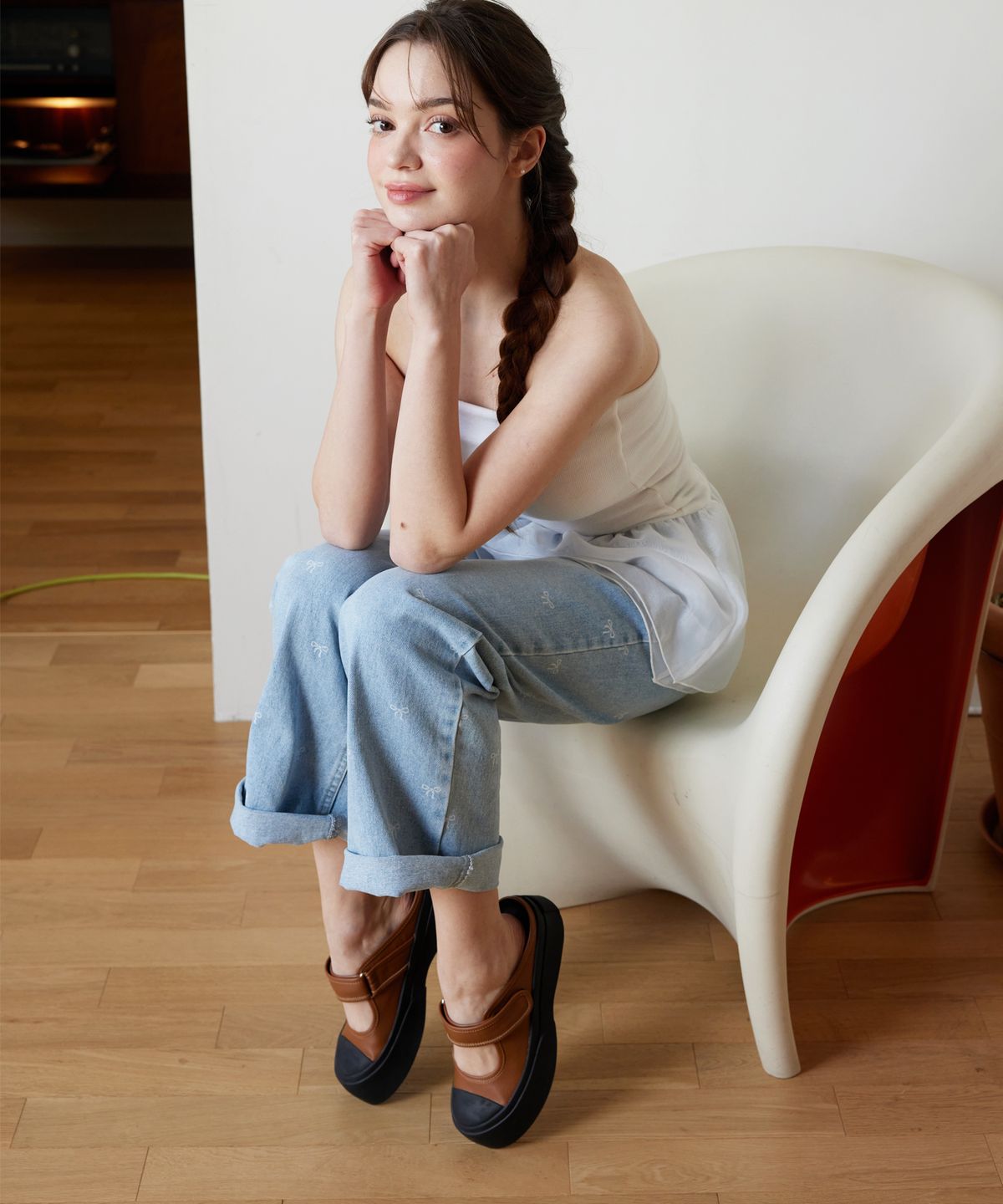 세스띠(CESTI) 솔리드 그라운드 클로그 (BROWN)