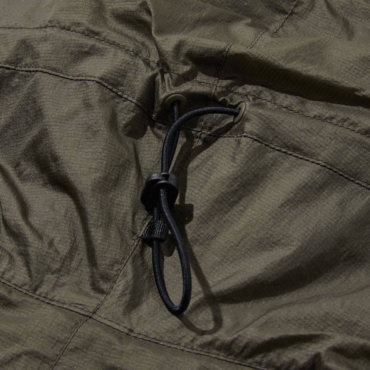 펜필드(PENFIELD) 나일론 컬러 블락 유틸리티 후드 베스트 올리브_FR2WV51F