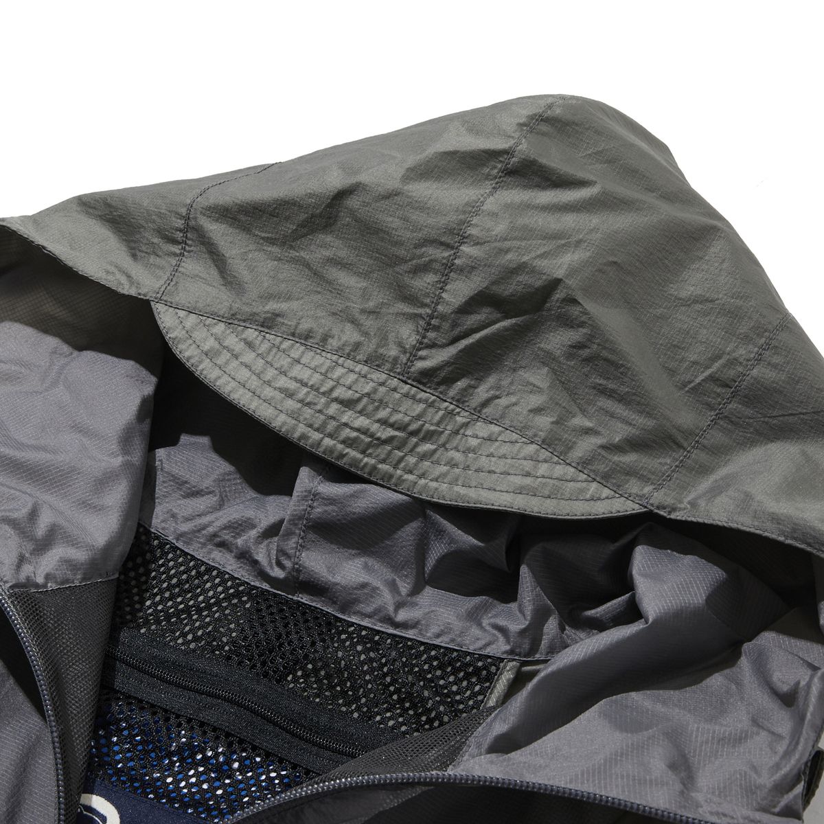 펜필드(PENFIELD) 나일론 컬러 블락 유틸리티 후드 베스트 그레이_FR2WV50F