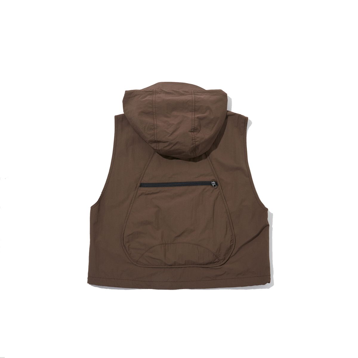 펜필드(PENFIELD) CN 패커블 백 후드 베스트 브라운_FR2WV50U