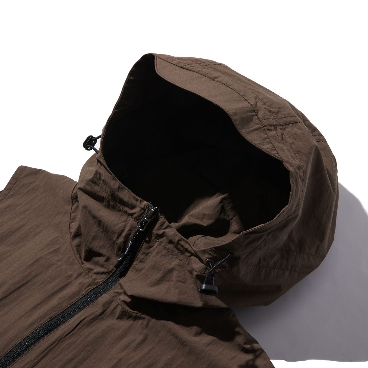 펜필드(PENFIELD) CN 패커블 백 후드 베스트 브라운_FR2WV50U