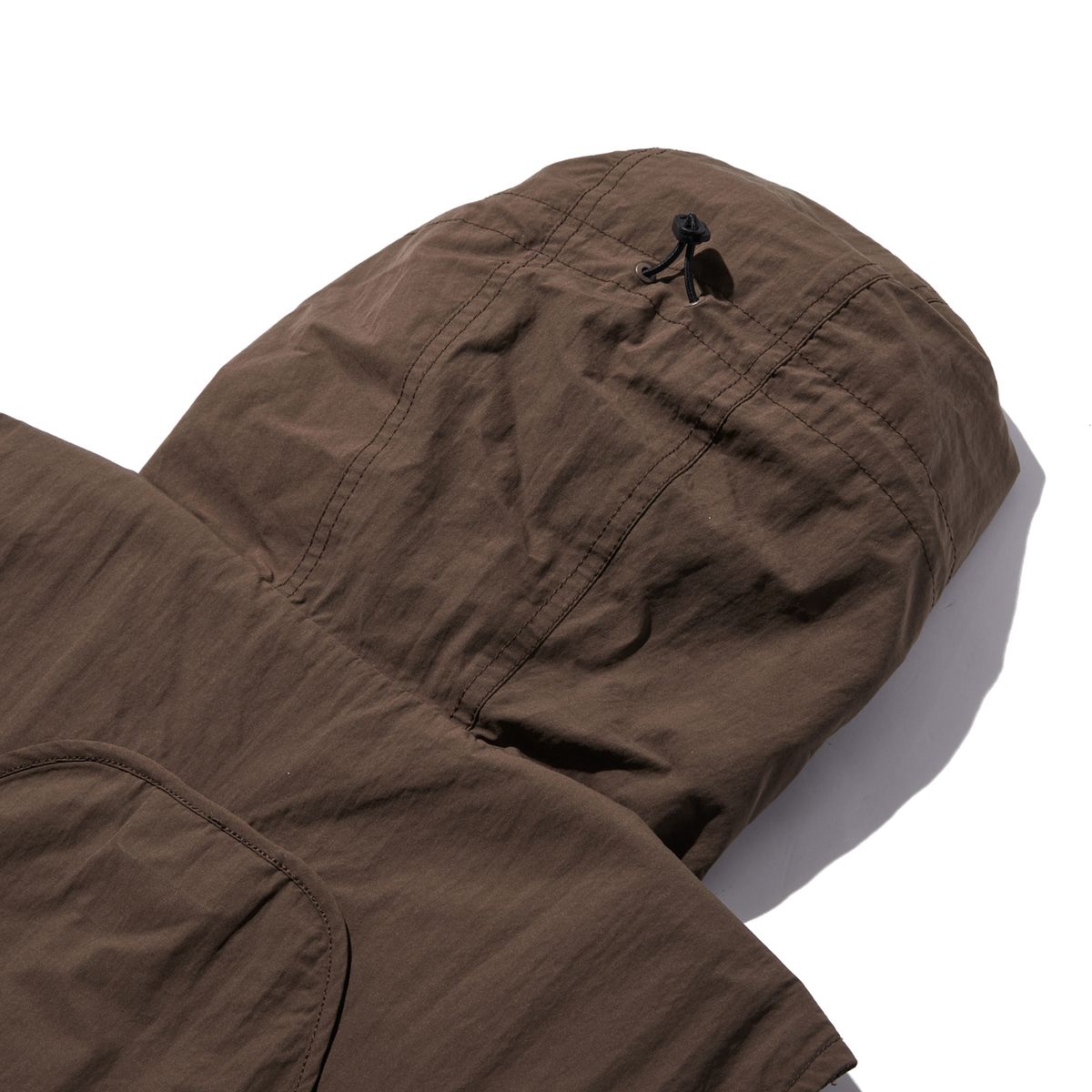 펜필드(PENFIELD) CN 패커블 백 후드 베스트 브라운_FR2WV50U