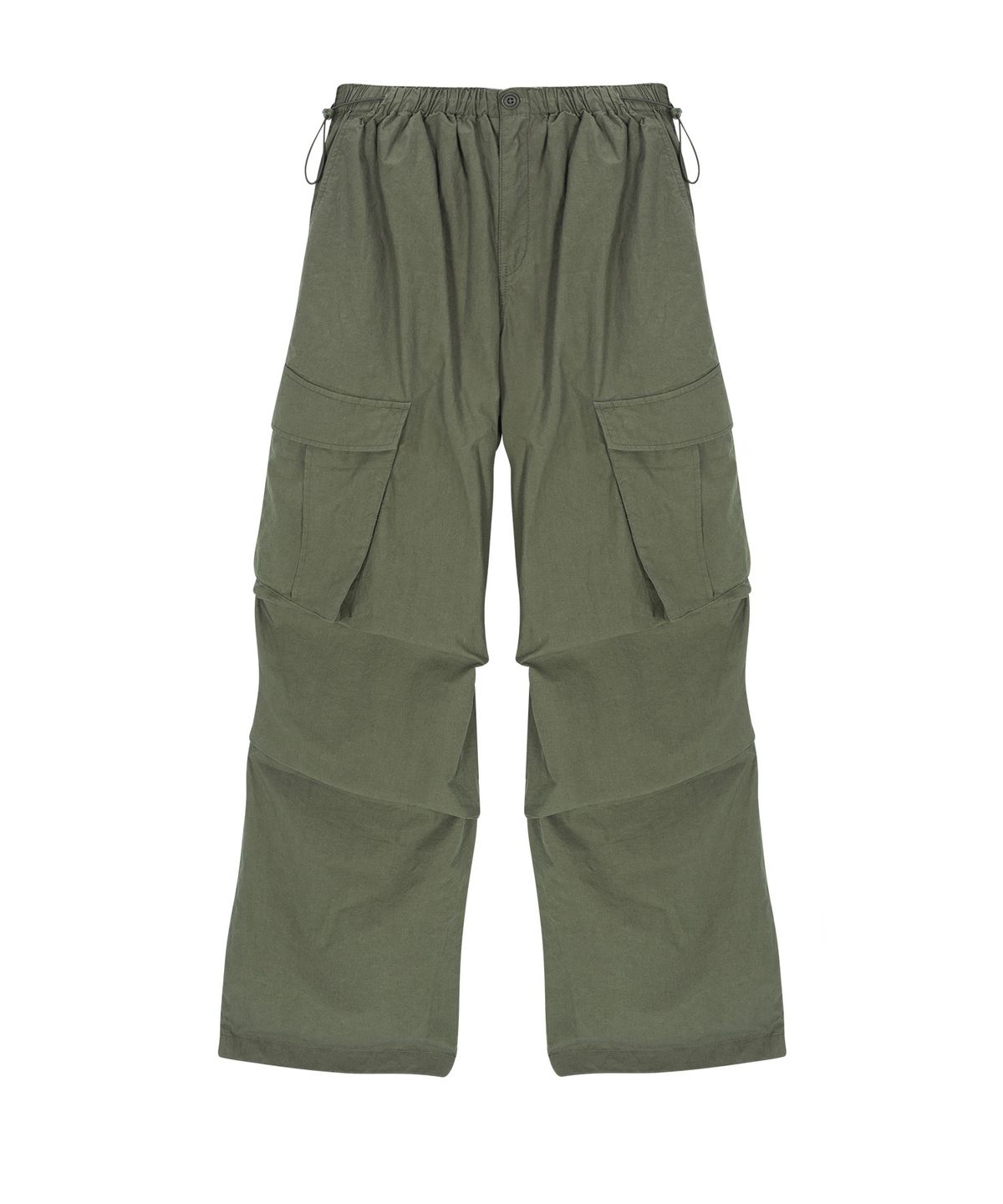 에즈이프 캘리(ASIF CALIE) PARACHUTE CARGO PANTS DEEP KHAKI