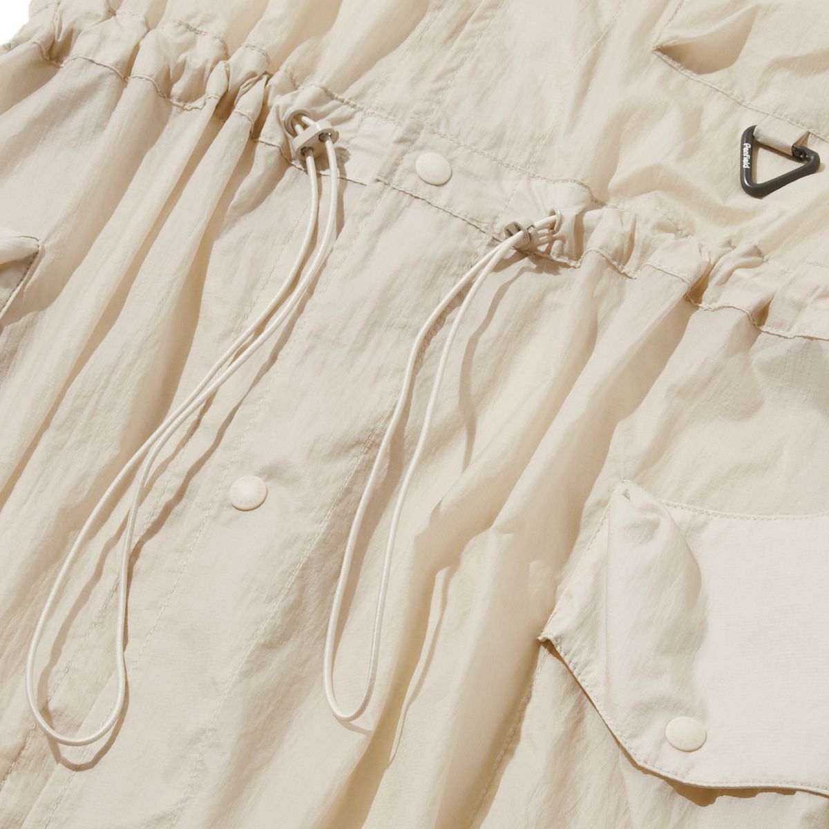 펜필드(PENFIELD) 마운틴 필드 셔츠 드레스 아이보리_FR2WJ17F