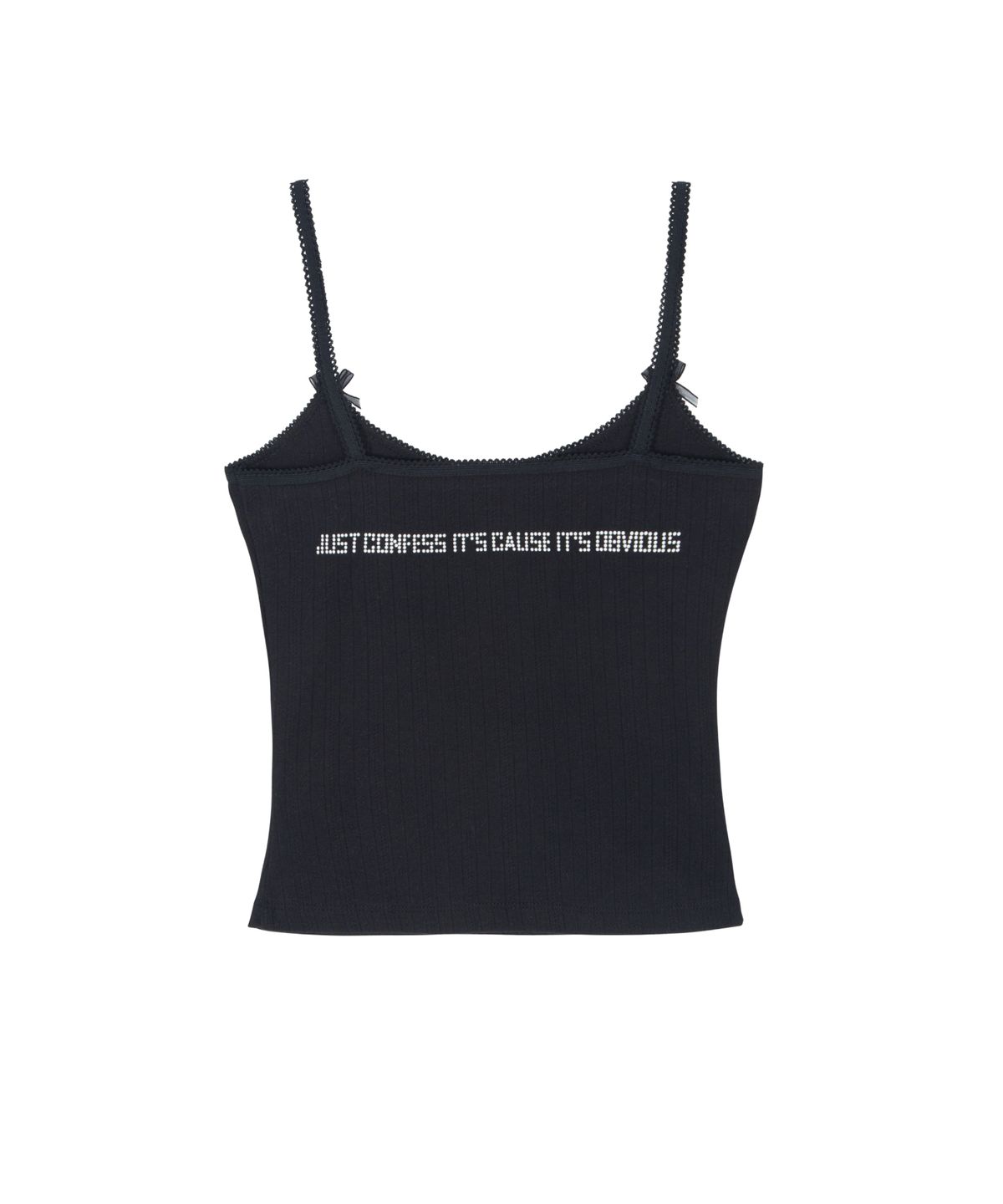 에즈이프 캘리(ASIF CALIE) GURLS JUST SLEEVELESS TOP BLACK