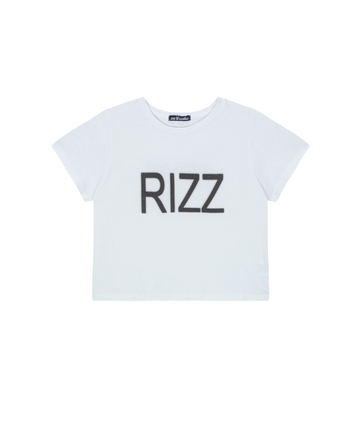 에즈이프 캘리(ASIF CALIE) RIZZ T-SHIRT WHITE