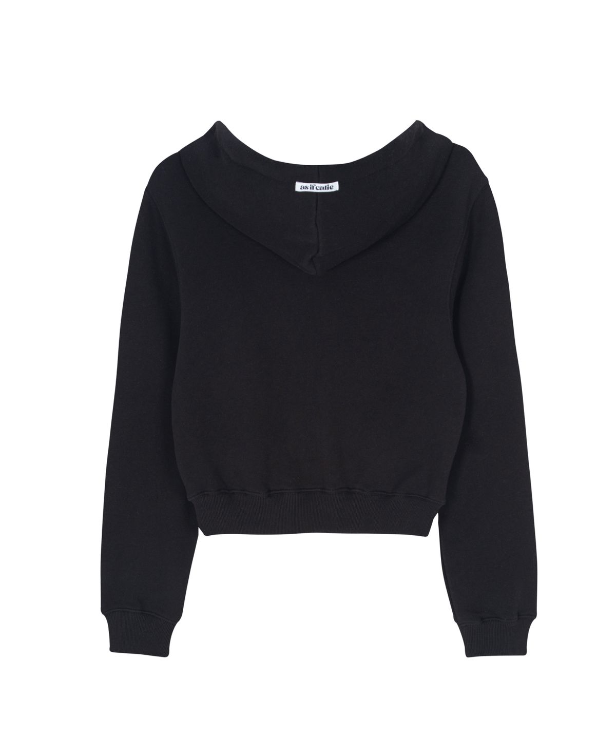 에즈이프 캘리(ASIF CALIE) CALIE HEART HOOD ZIP-UP BLACK
