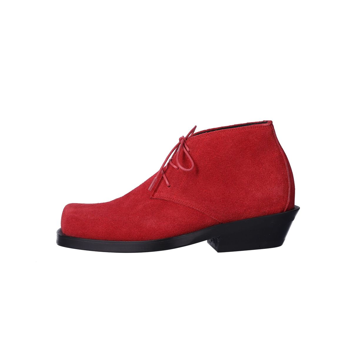 누스미크(NUOSMIQ) BASA Chukka Boots Red Italy Sprit