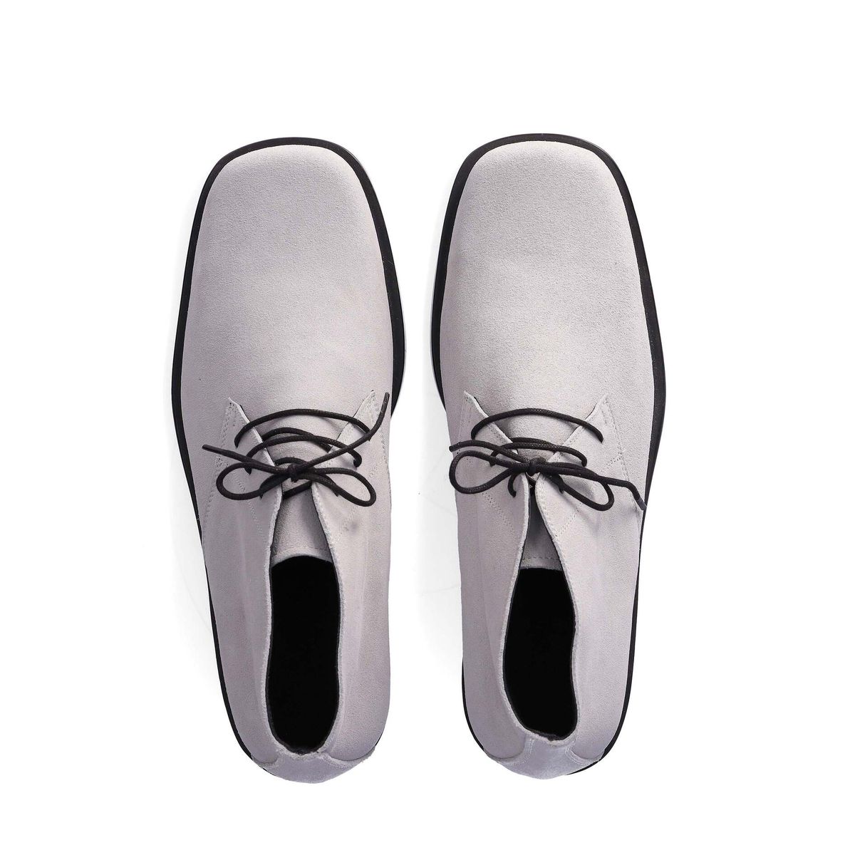 누스미크(NUOSMIQ) BASA Chukka Boots Cement Italy Sprit