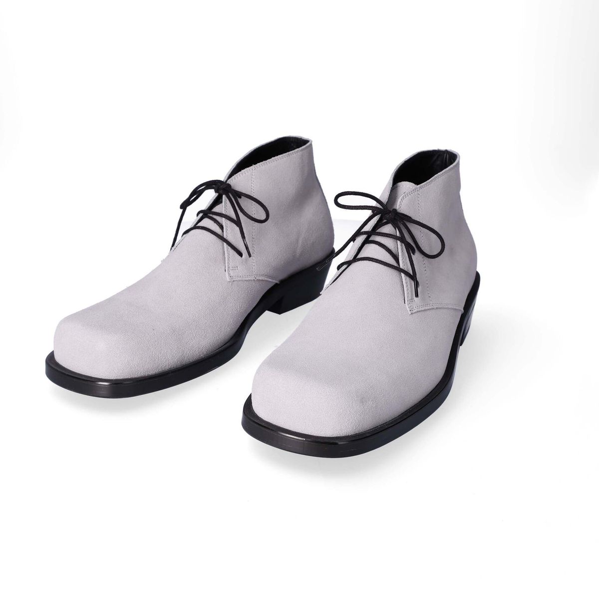누스미크(NUOSMIQ) BASA Chukka Boots Cement Italy Sprit