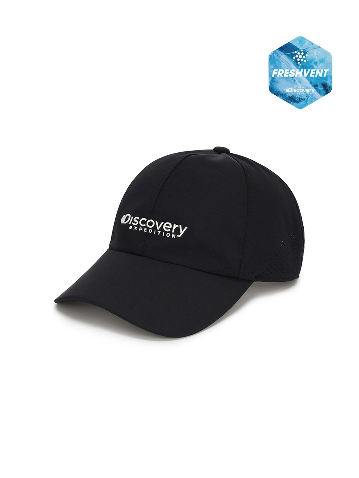 디스커버리 익스페디션(DISCOVERY EXPEDITION) 프레시벤트 워셔블 캡 (BLACK)