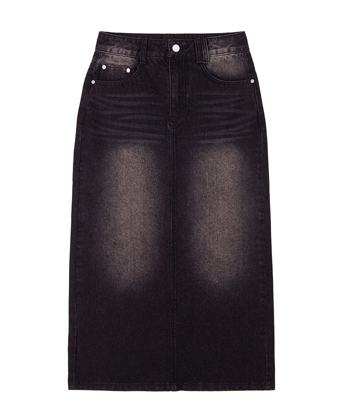 데케트 우먼(DECET WOMEN) Signature Long Skirt DCSK003BlackPink