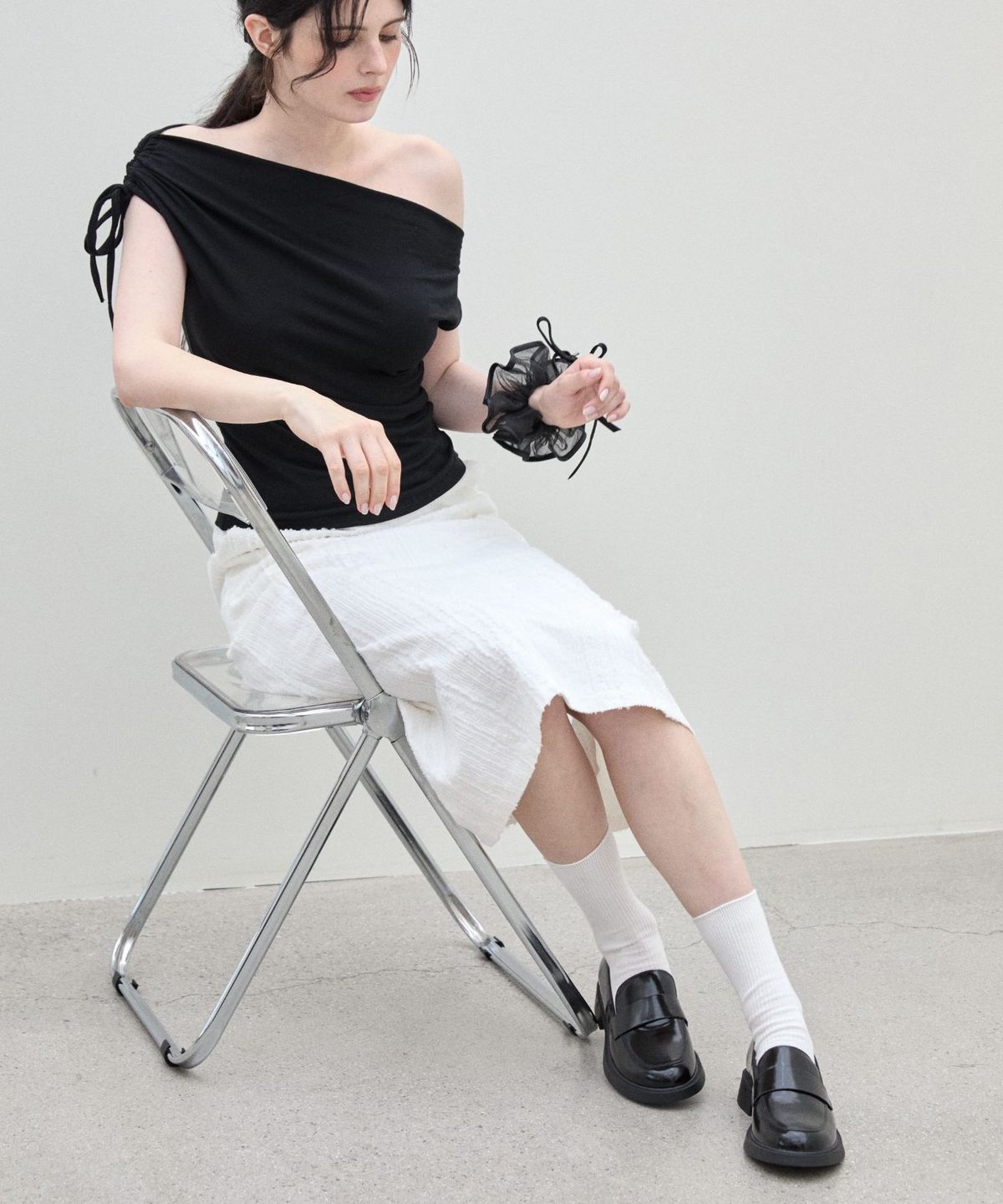 스퍼(SPUR) Jillian Minimal 클래식 로퍼 3.5cm -VS9001 (2color)