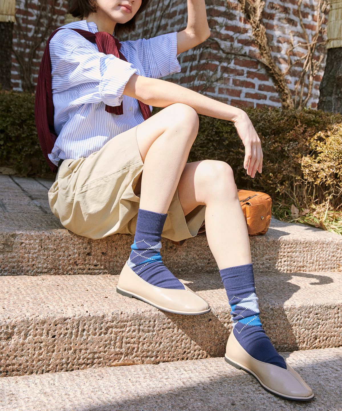 스퍼(SPUR) Veronica Round toe 플랫슈즈 1.5cm -VS9014 (2color)