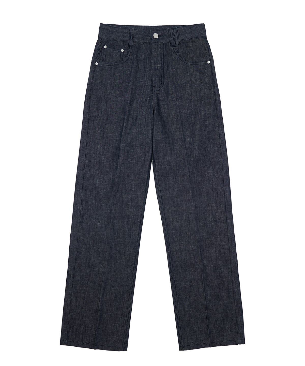 데케트 우먼(DECET WOMEN) [린넨라이크]Signature Straight Jeans DCWPT001CPIndigo