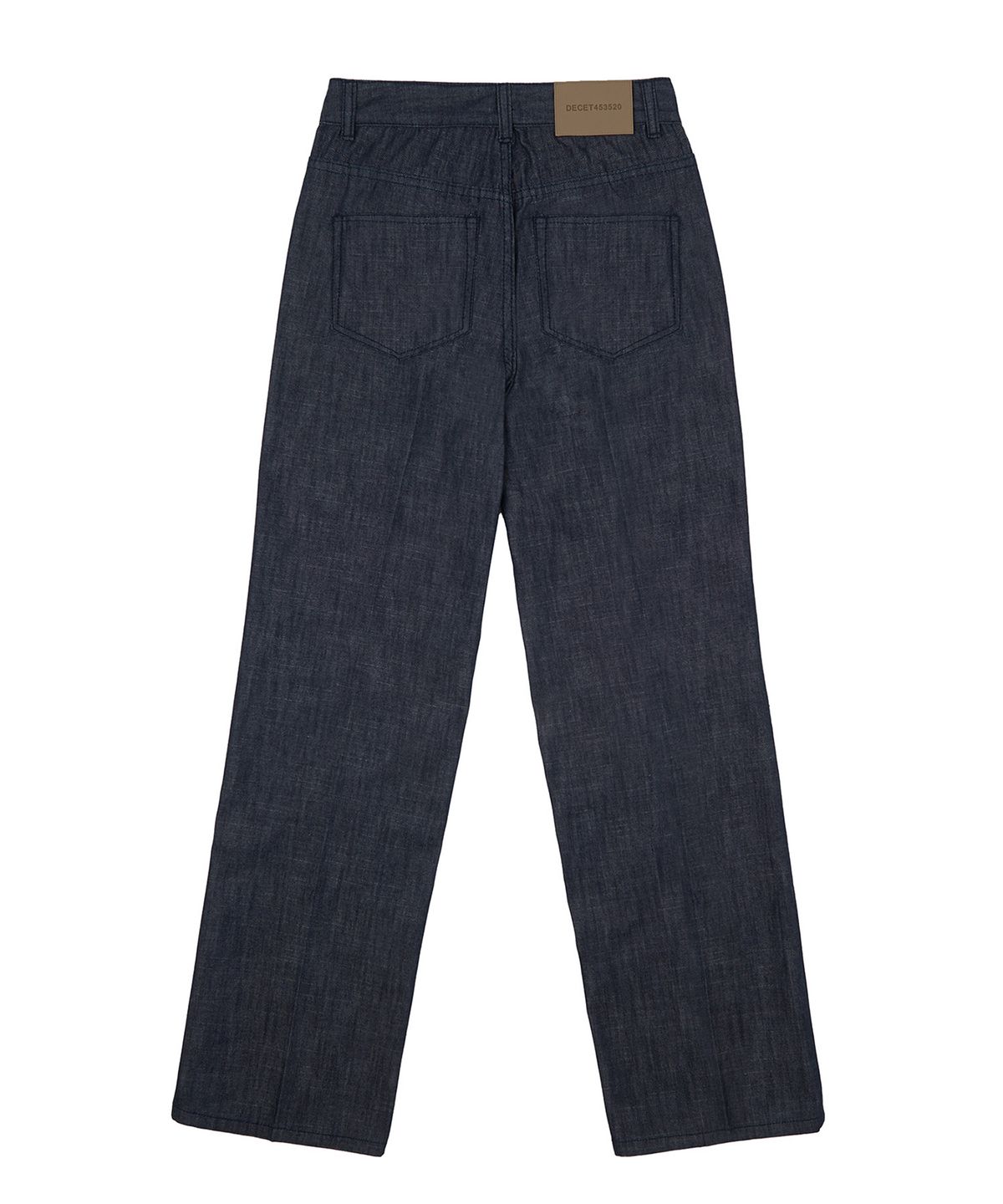 데케트 우먼(DECET WOMEN) [린넨라이크]Signature Straight Jeans DCWPT001CPIndigo