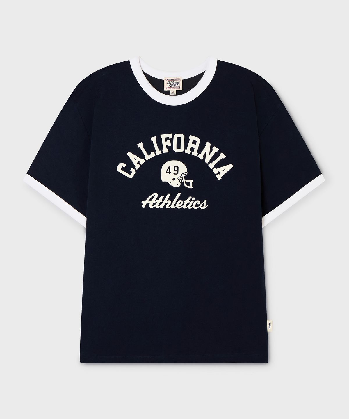 후아유(WHO.A.U) Campus Ringer T-shirt / WHRAG2424U