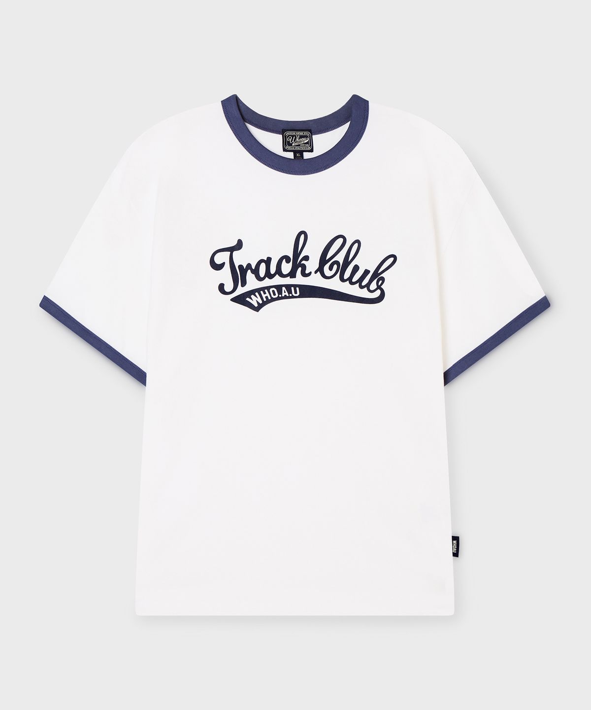 후아유(WHO.A.U) Campus Ringer T-shirt / WHRAG2424U