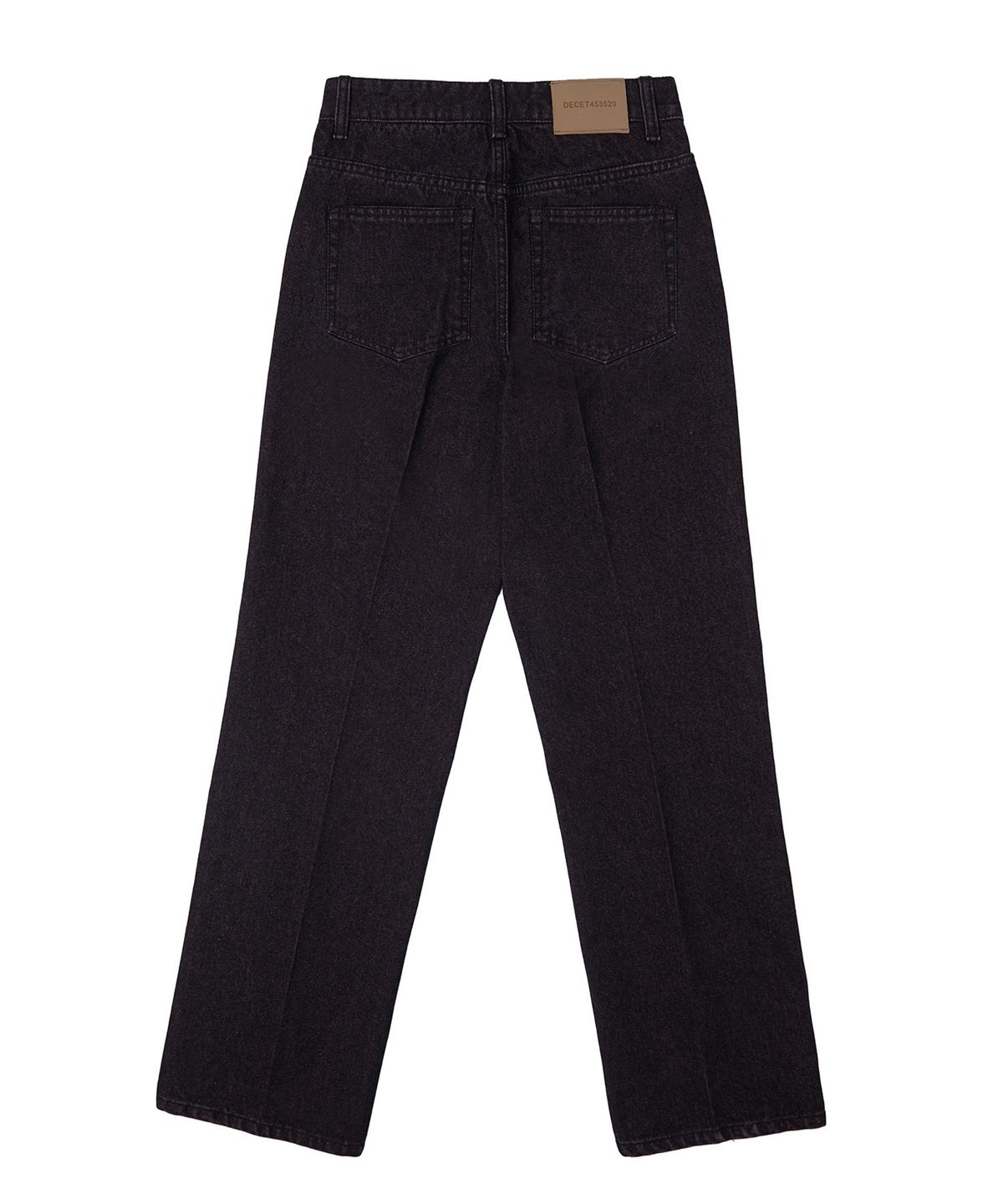 데케트 우먼(DECET WOMEN) Signature Straight Jeans DCWPT001BlackPink