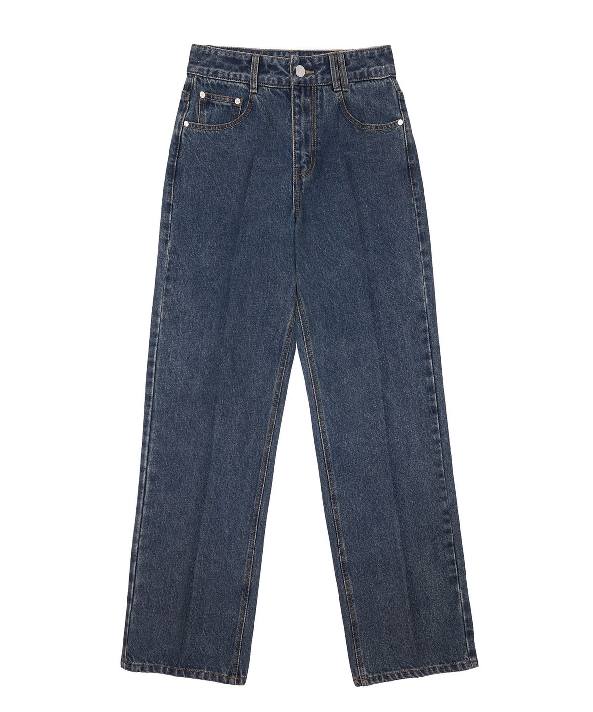 데케트 우먼(DECET WOMEN) Signature Straight Jeans DCWPT001Blue