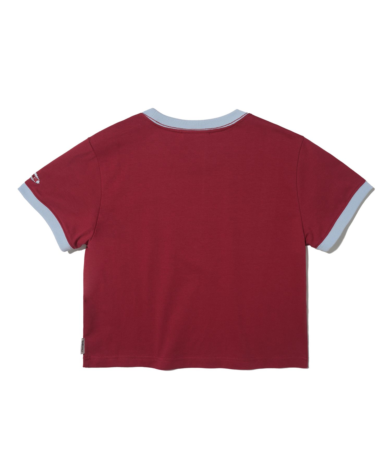 [TIMCOMIX] EGG TEAM CROP SHORT SLEEVE★Tシャツ MUSINSA | TIMCOMIX Egg Team Crop Short Sleeve_Light Blue