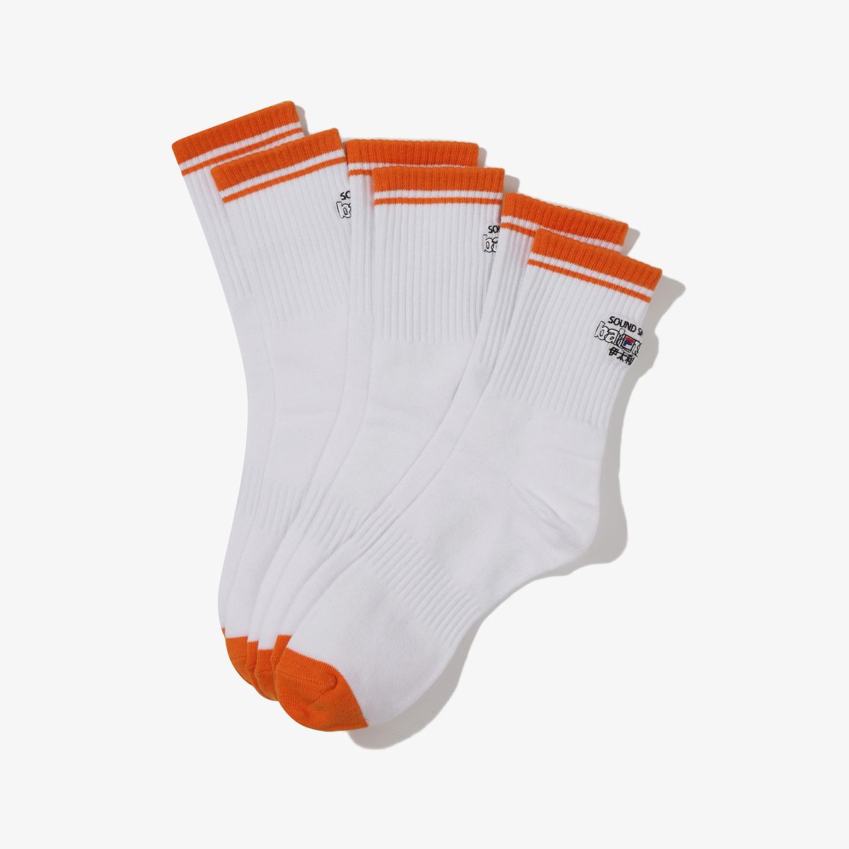 휠라언더웨어(FILA UNDERWEAR) [FILA UNDERWEAR X BALANSA] 양말 3팩(FI4SCH1148XWHI)