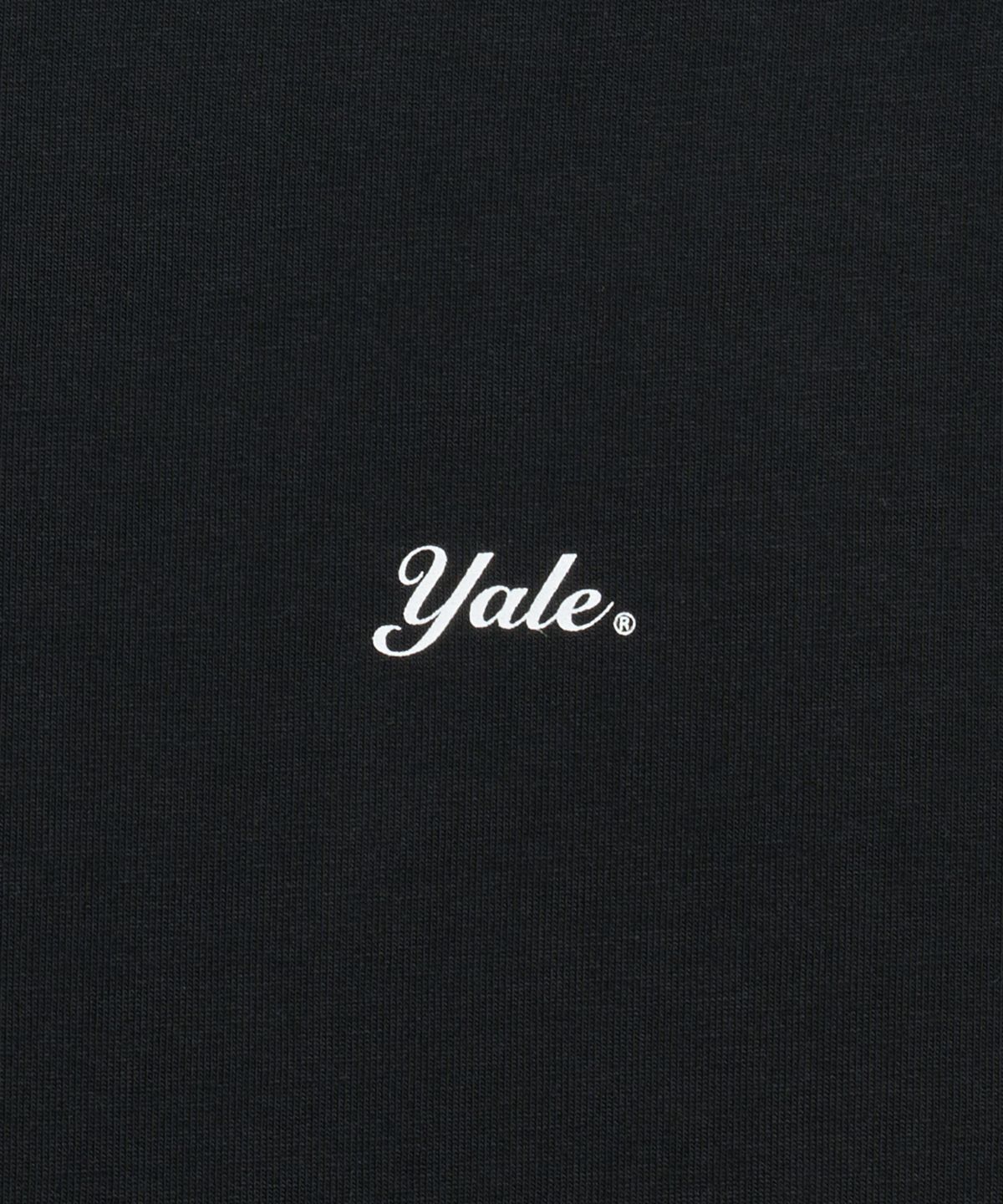 예일(YALE) [2PACK] 레귤러 핏 스넬로고 반팔티셔츠_블랙/블랙