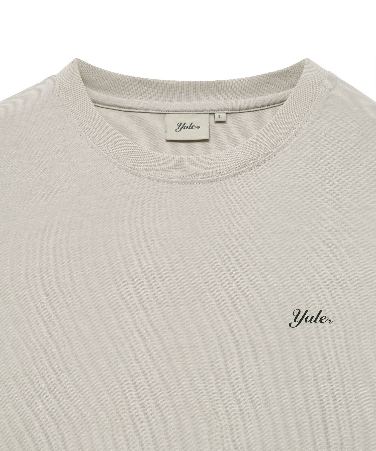 ☆YALE☆ 2PACK Regular Fit Snell Logo Short Sleeve T-Shirt W MUSINSA | YALE [2PACK] Regular fit Snell logo short sleeve T