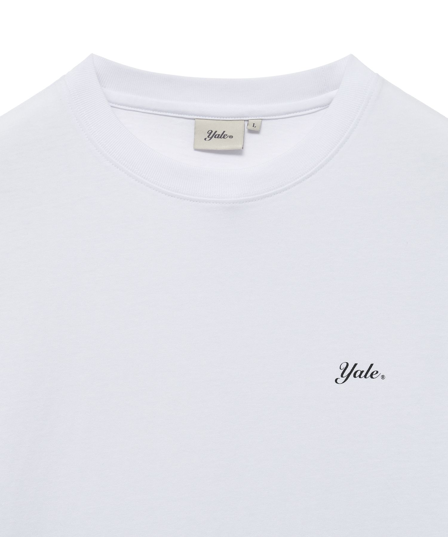 MUSINSA | YALE [2PACK] Regular fit Snell logo short sleeve T