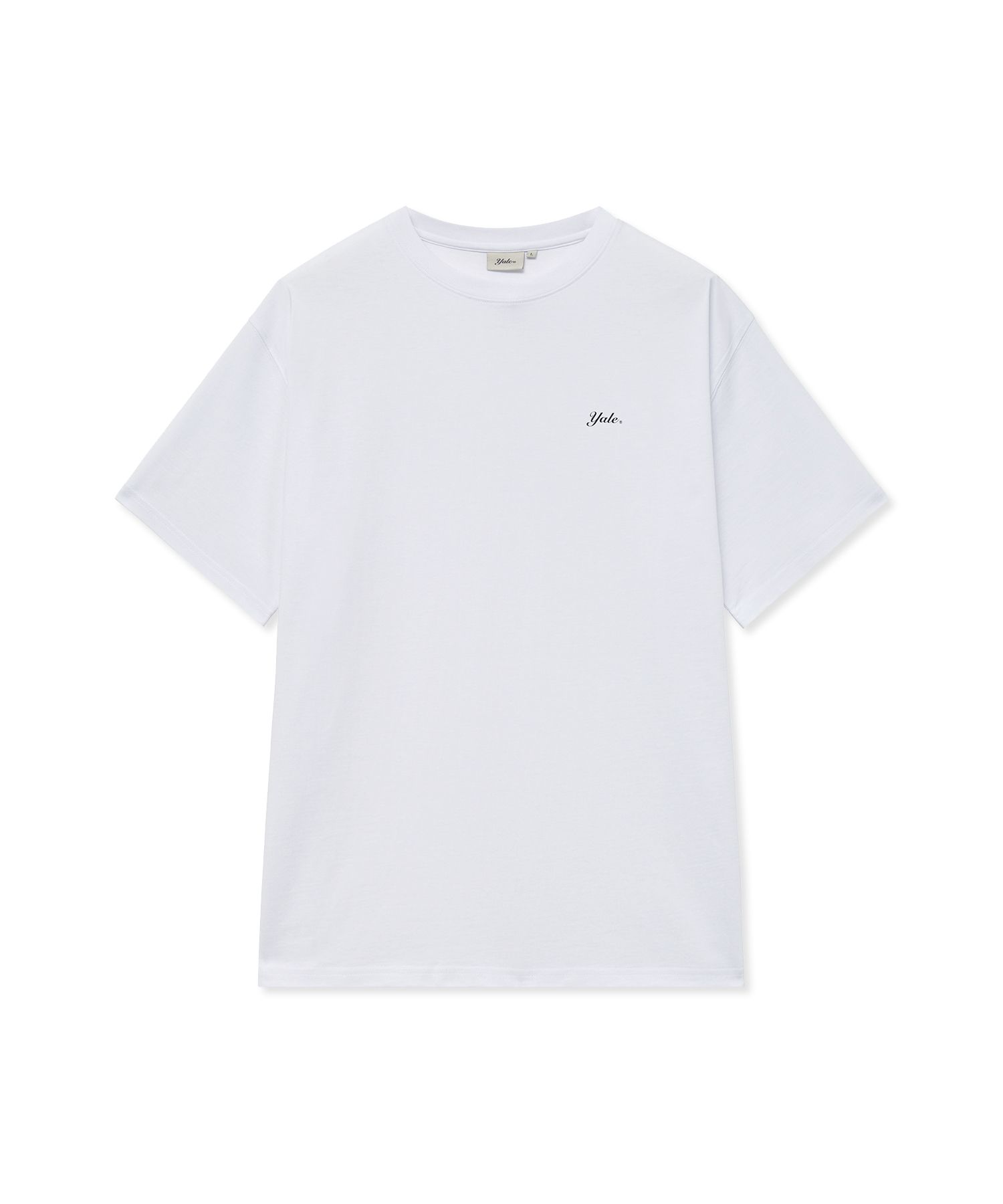 ☆YALE☆ 2PACK Regular Fit Snell Logo Short Sleeve T-Shirt W MUSINSA | YALE [2PACK] Regular fit Snell logo short sleeve t