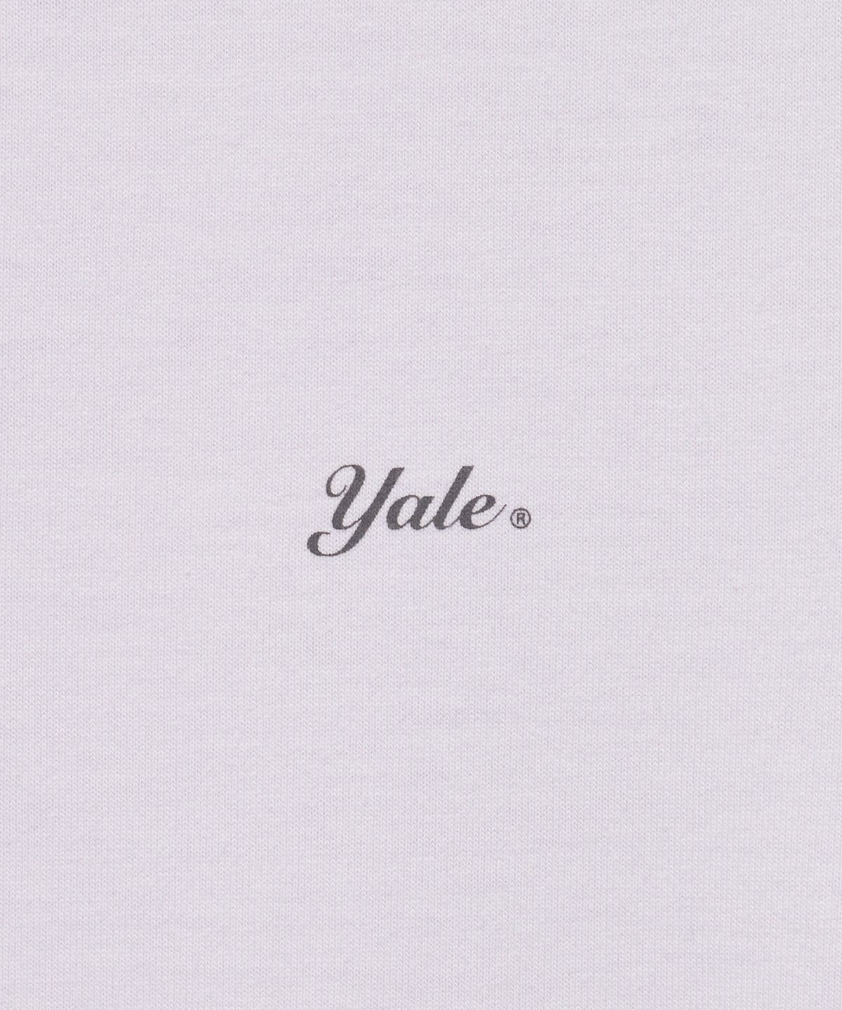 예일(YALE) [2PACK] 우먼즈 스넬로고 반팔티셔츠_화이트/라이트 퍼플