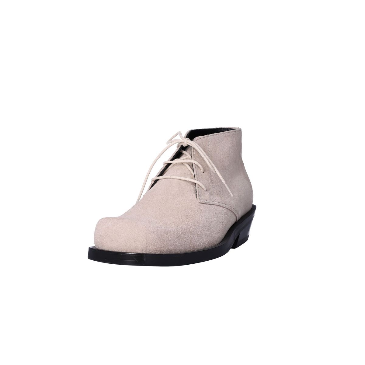 누스미크(NUOSMIQ) BASA Chukka Boots Ivory Italy Sprit