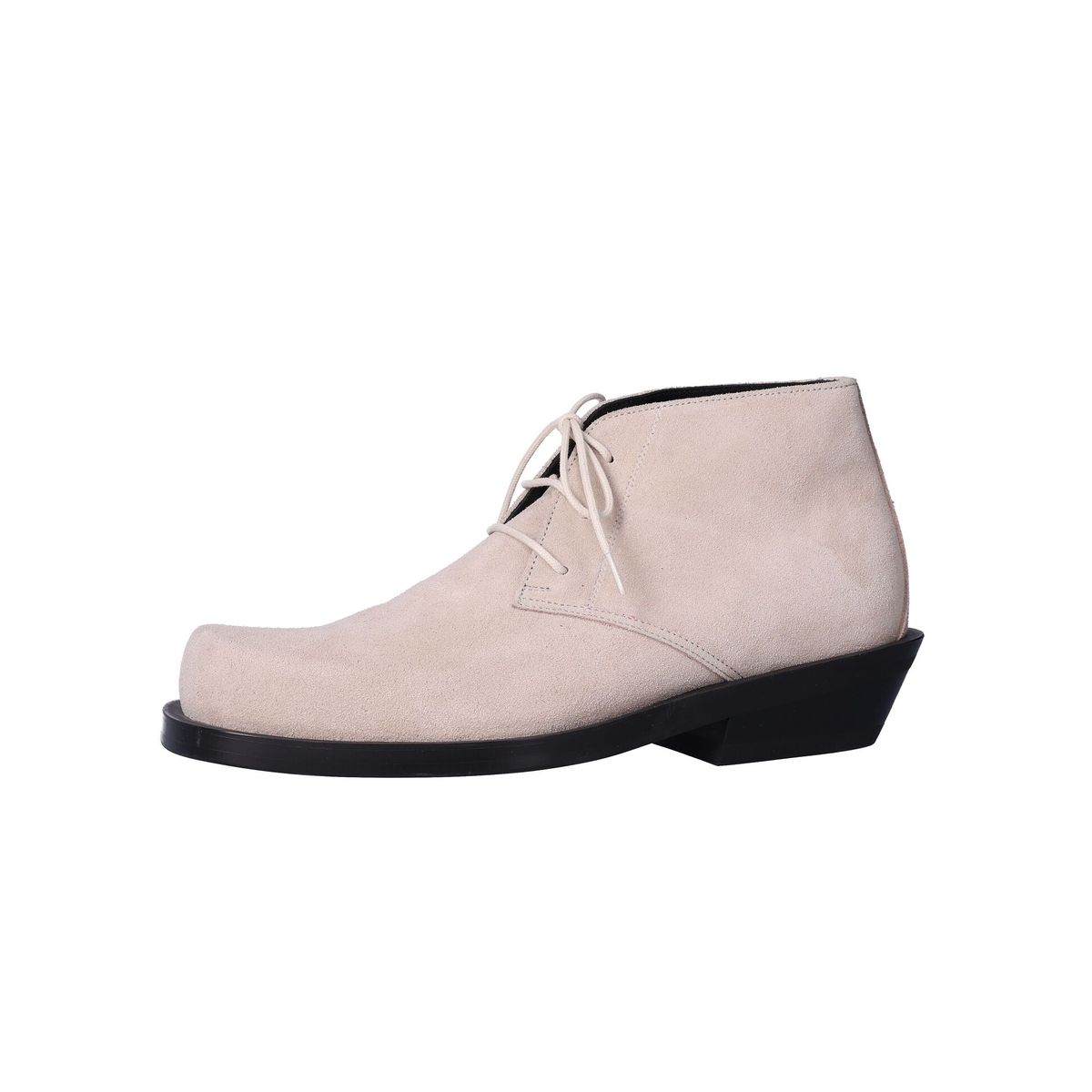 누스미크(NUOSMIQ) BASA Chukka Boots Ivory Italy Sprit