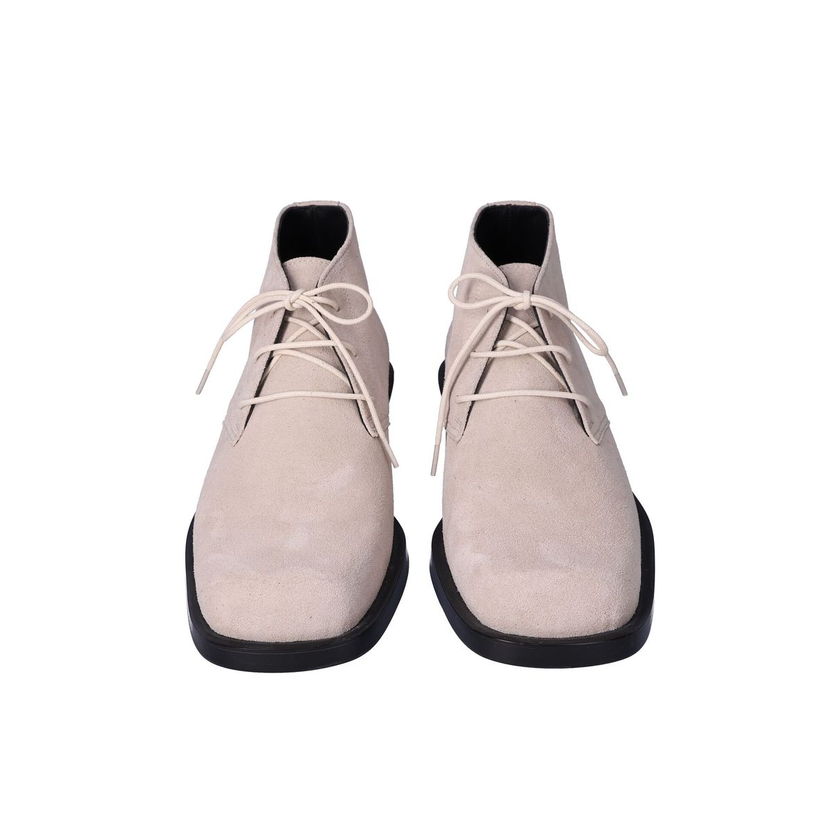 누스미크(NUOSMIQ) BASA Chukka Boots Ivory Italy Sprit