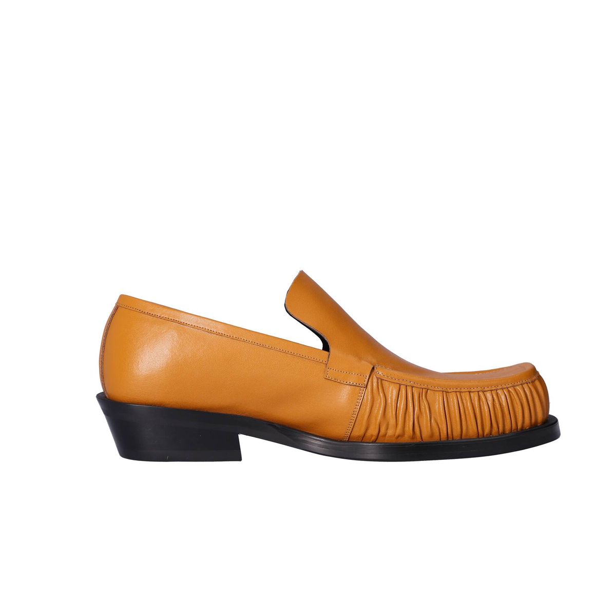 누스미크(NUOSMIQ) SINA Winkle Loafers Orange