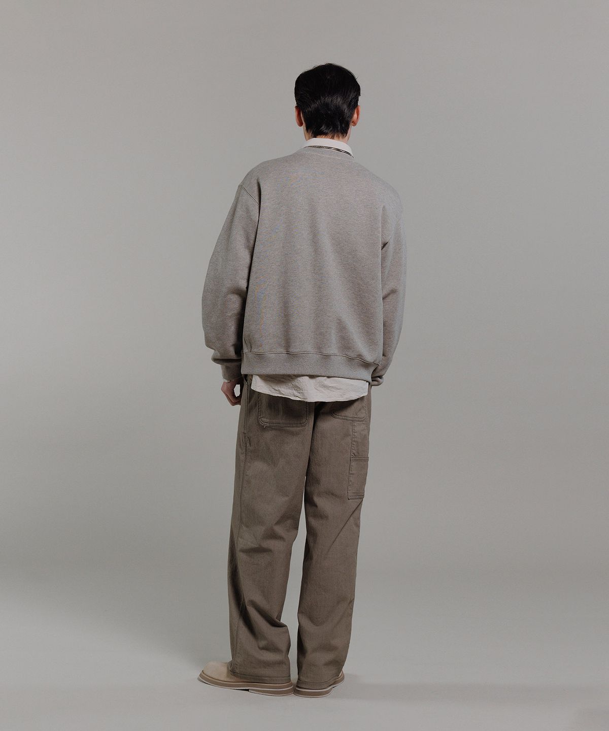 블랭크룸(BLANKROOM) 카펜터 팬츠_MUD OLIVE