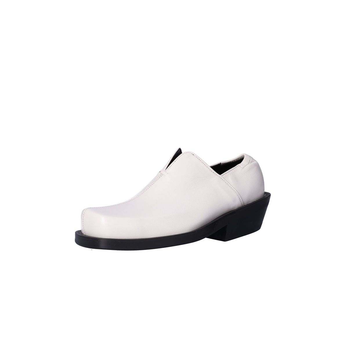 누스미크(NUOSMIQ) NUJAN Slip-Loafers Ivory
