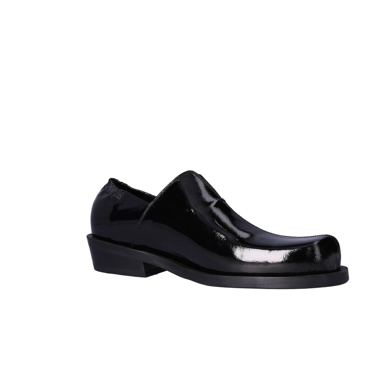 누스미크(NUOSMIQ) NUJAN Slip-Loafers Patent Black