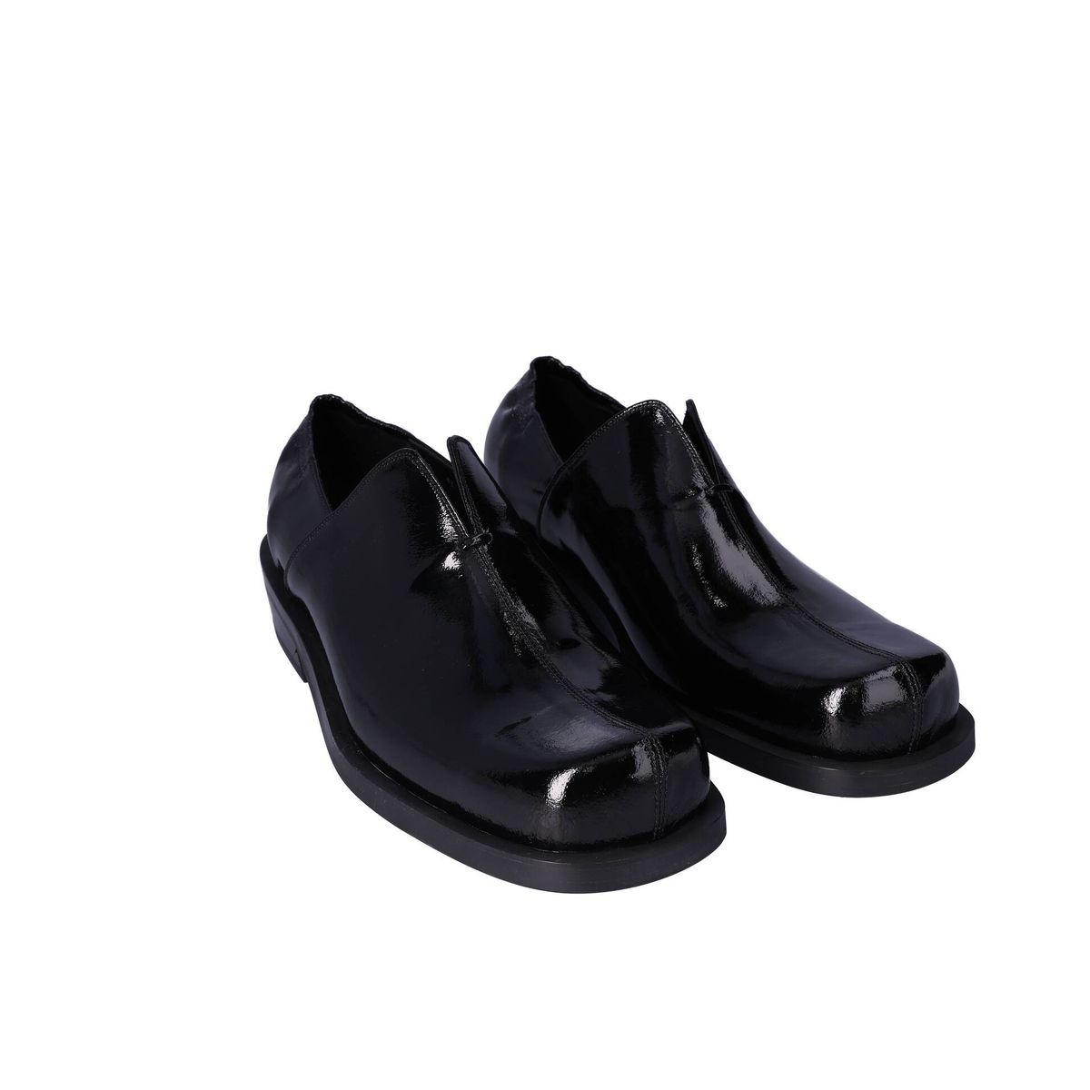 누스미크(NUOSMIQ) NUJAN Slip-Loafers Patent Black