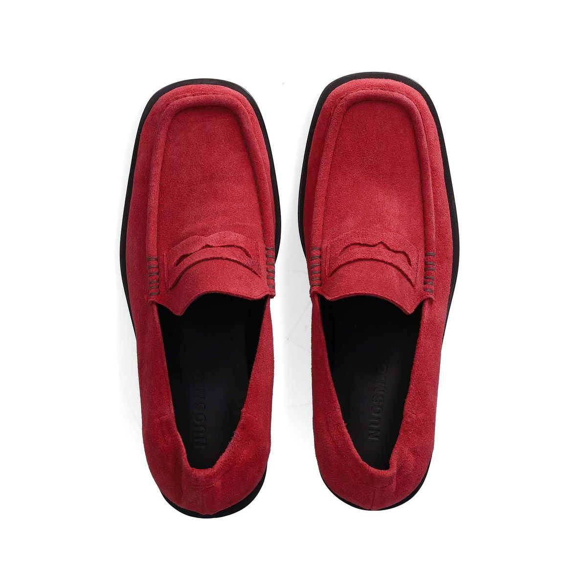 누스미크(NUOSMIQ) GODRI Colp-Loafers Red Italy Sprit