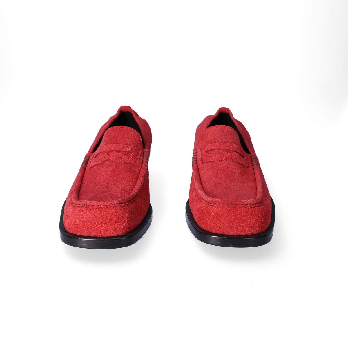 누스미크(NUOSMIQ) GODRI Colp-Loafers Red Italy Sprit