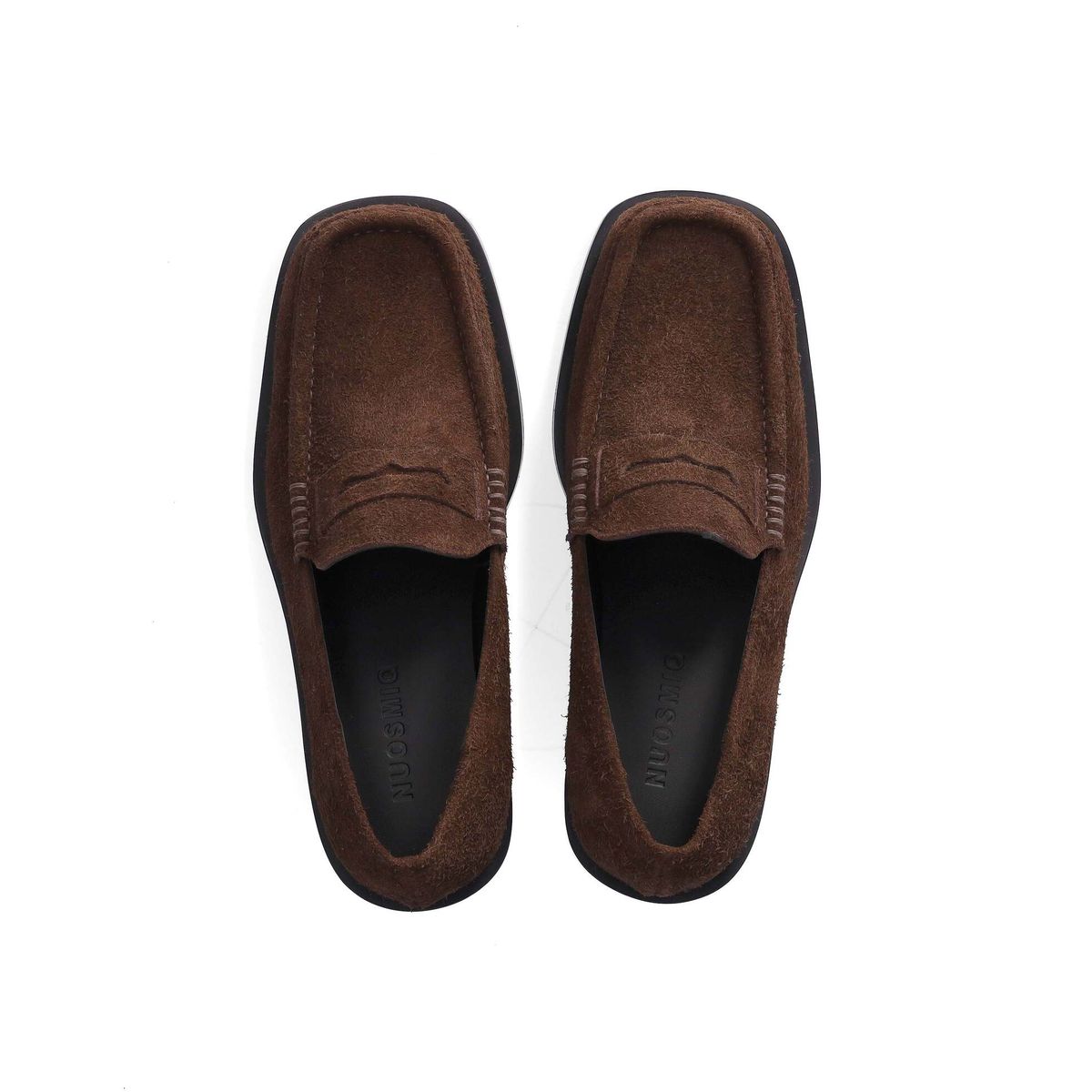 누스미크(NUOSMIQ) GODRI Colp-Loafers Brown Italy Sprit