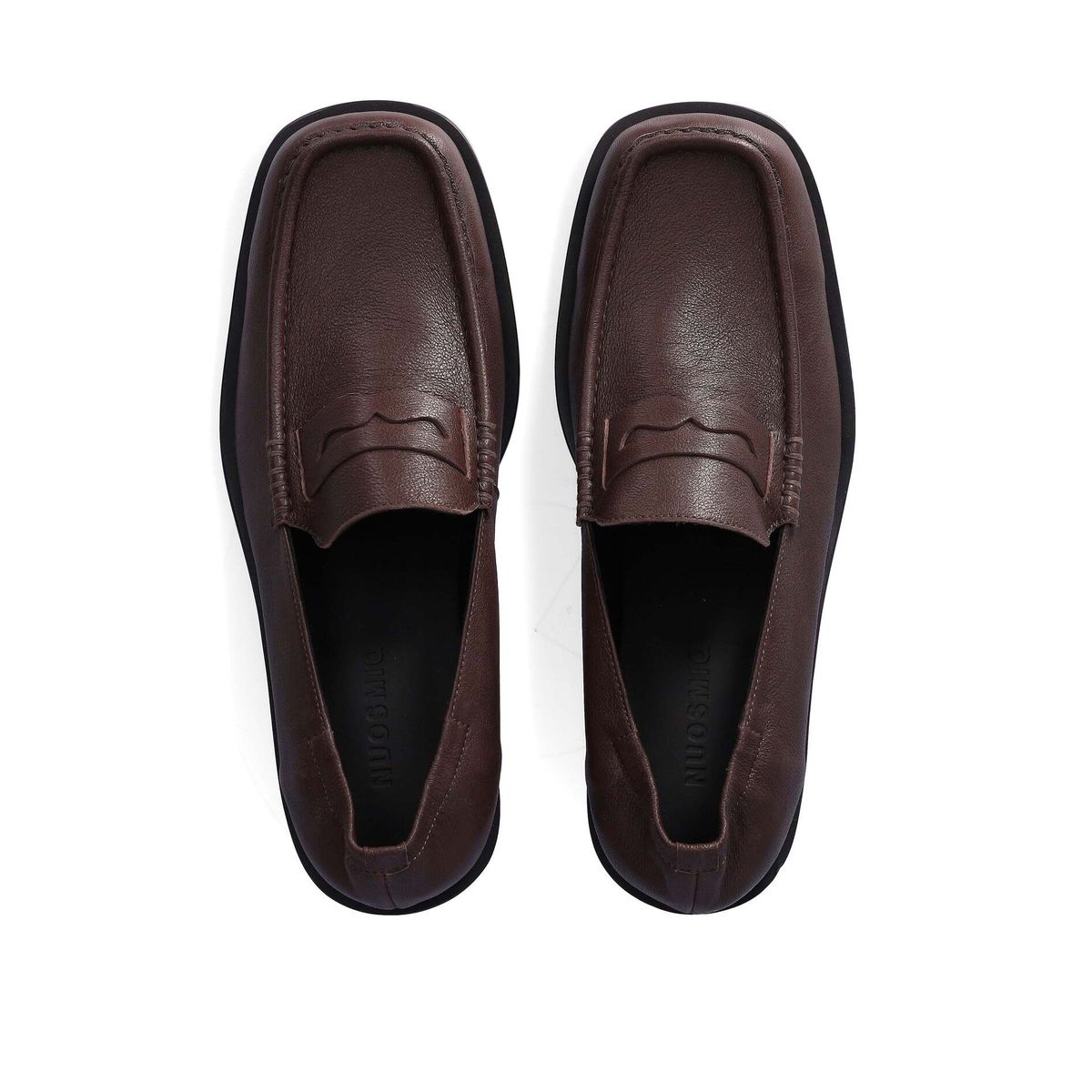 누스미크(NUOSMIQ) GODRI Colp-Loafers Brown