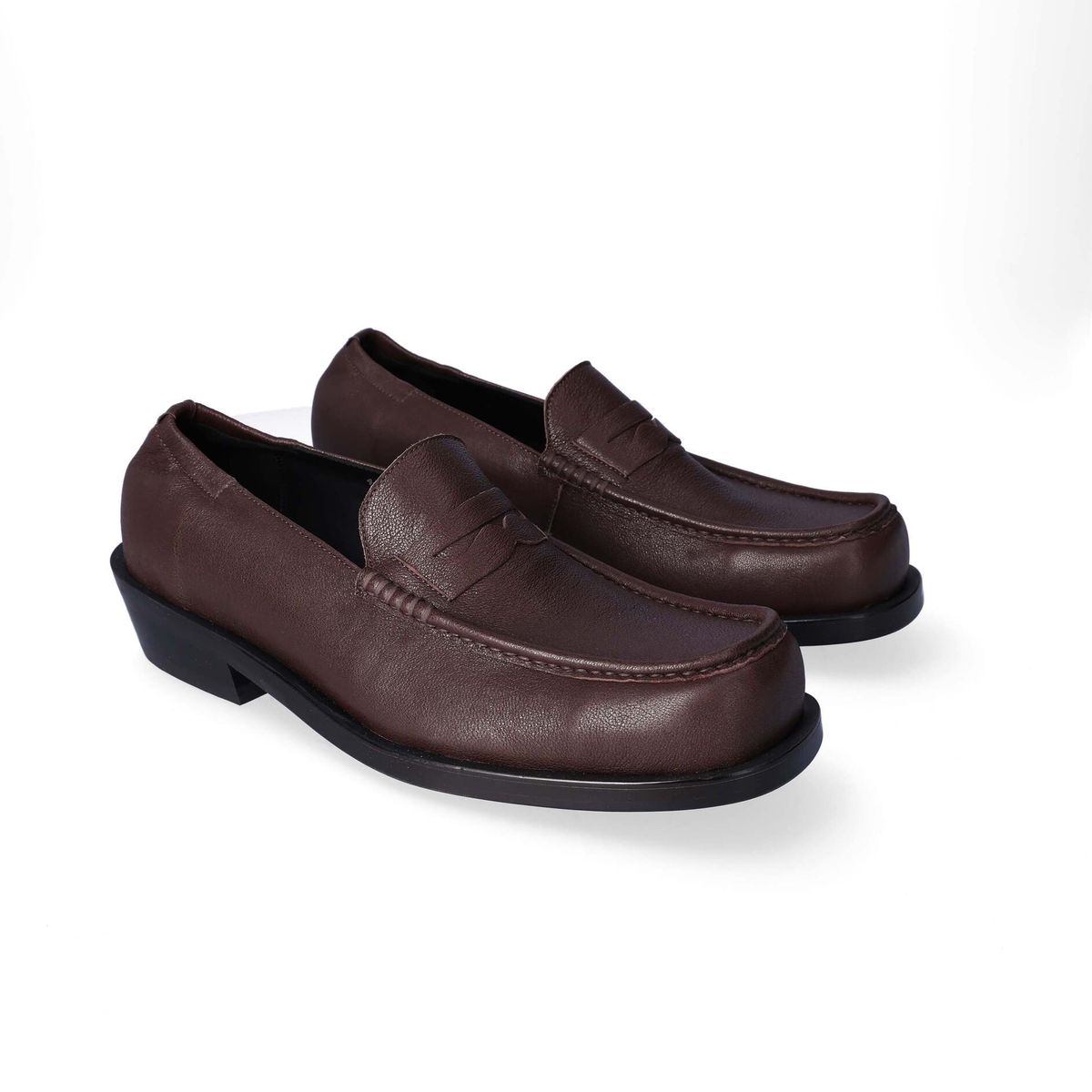 누스미크(NUOSMIQ) GODRI Colp-Loafers Brown